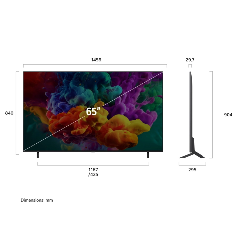 SMART TV LG OLED AI B6 65' OLED65B6PSA 2026 4K UHD - 5