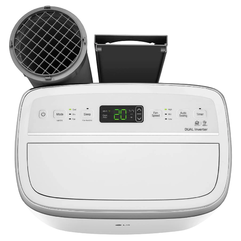 AIRE ACONDICIONADO PORTATIL LG INVERTER 14000 BTU LP1419IVSM - 5