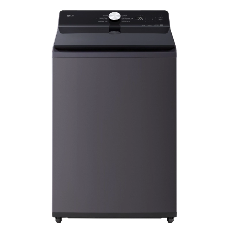 LAVADORA CARGA FRONTAL LG 21KG WT21PBTX6 CON TURBODRUM - 1