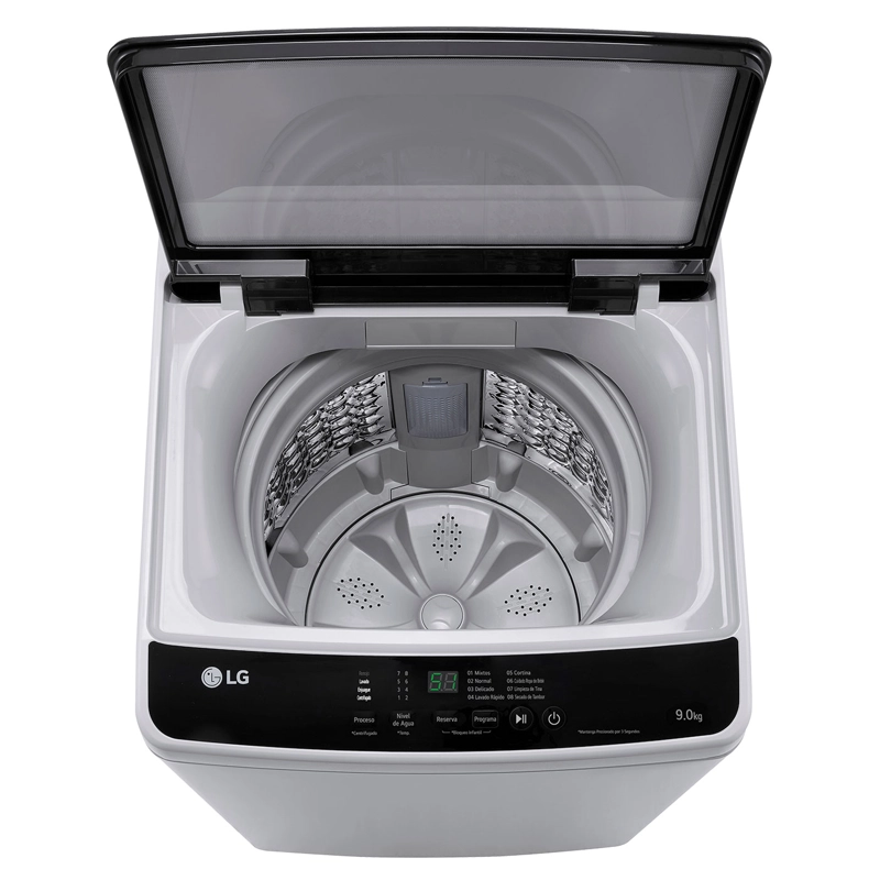 LAVADORA CARGA SUPERIOR 9KG WT9EL CON LAVADO RAPIDO LG - 5