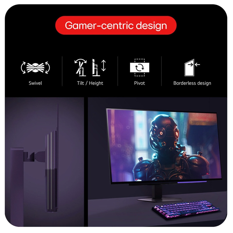MONITOR GAMING OLED LG ULTRAGEAR, 27', OLED QHD (2560X1440), 240HZ, 0,03 MS - 7