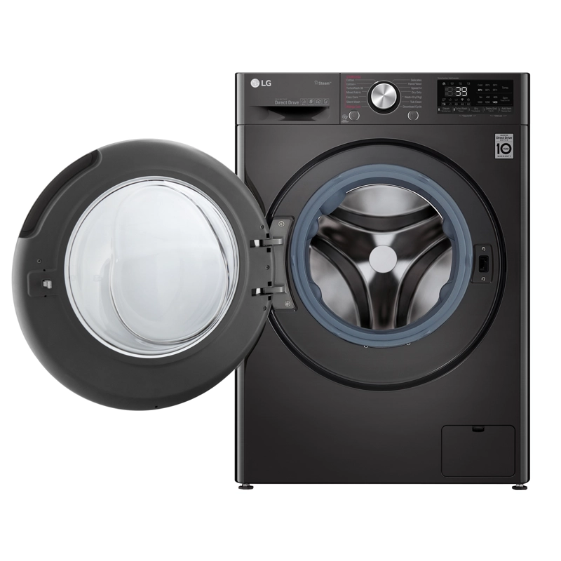 LAVADORA SECADORA CARGA FRONTAL LG 14/8KG WD14BVC2S6 CON TECNOLOGIA STEAM+, AIDD, THINQ - 2
