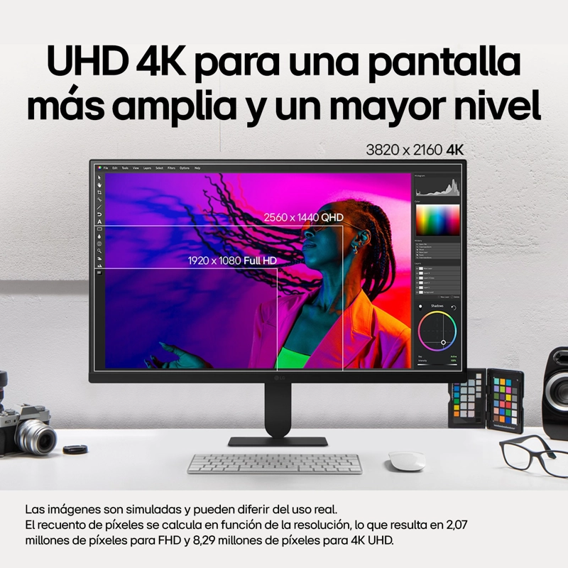 MONITOR IPS UHD 4K ULTRAFINE U7 DE 27' - 7