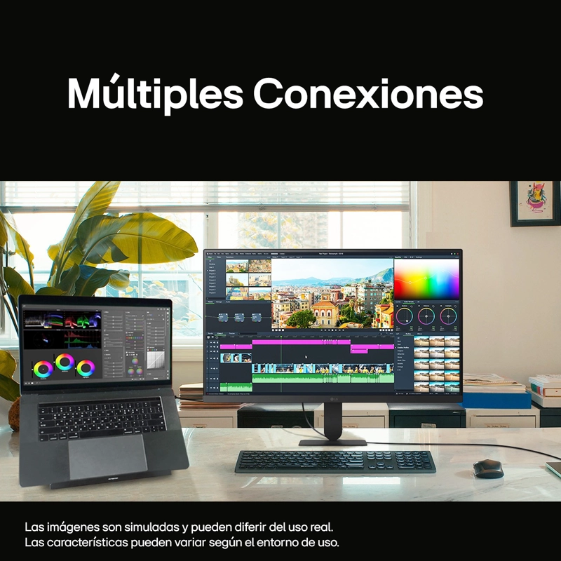 MONITOR IPS UHD 4K ULTRAFINE U7 DE 27' - 9