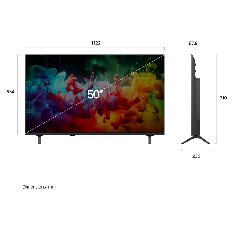 SMART TV LG QNED EVO AI QNED70 50' 50QNED70BSA 2026 4K UHD - 2