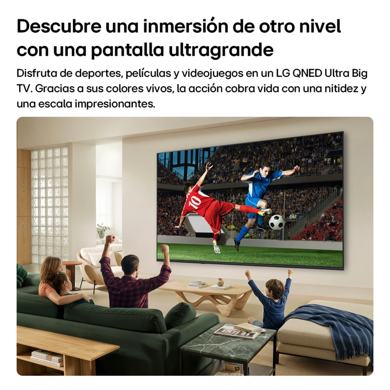 SMART TV LG 75' QNED EVO AI QNED65 4K 2026 + MAGIC REMOTE CONTROL - 4