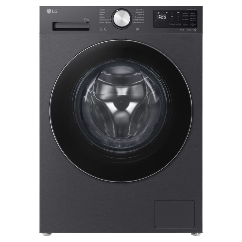 LAVADORA CARGA FRONTAL 12KG WM12MBVX5S6 LG CON AIDD™' - 1