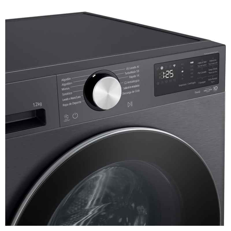LAVADORA CARGA FRONTAL 12KG WM12MBVX5S6 LG CON AIDD™' - 7