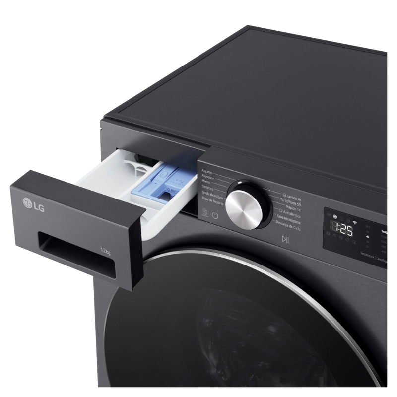 LAVADORA CARGA FRONTAL 12KG WM12MBVX5S6 LG CON AIDD™' - 9