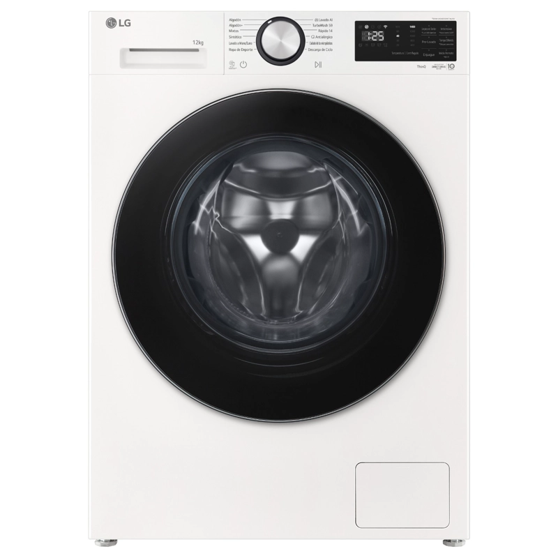 LAVADORA CARGA FRONTAL 12KG WM12EWVX5S6 LG CON AIDD™' - 1