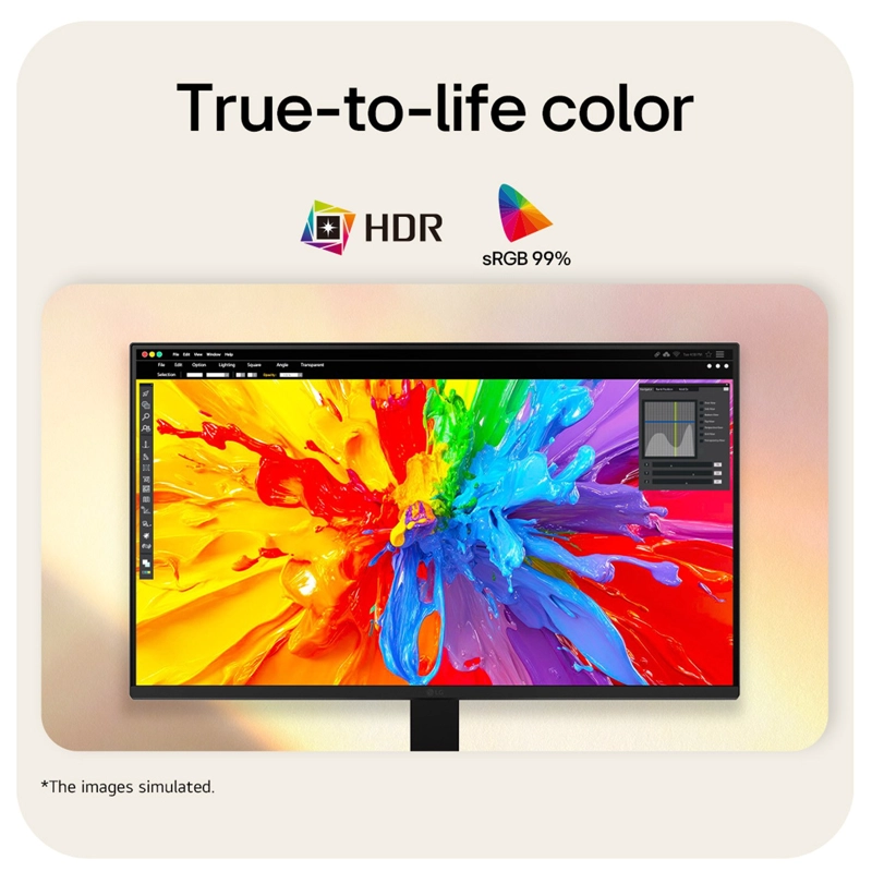 MONITOR DE ESCRITORIO LG 24' FHD CON HDR 10 24U411B-B - 5