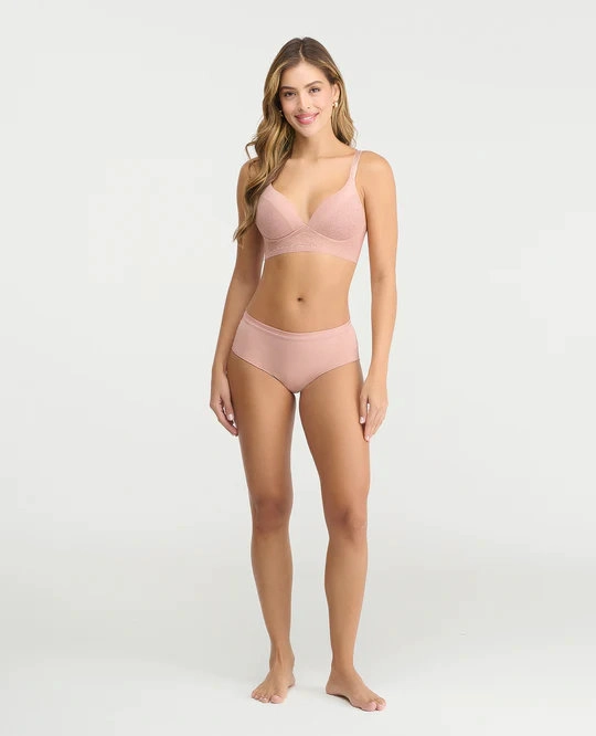 ST EVEN SOSTÉN PUSH UP DOBLE MICROFIBRA CON APLICACIÓN DE TULL MUJER - 4