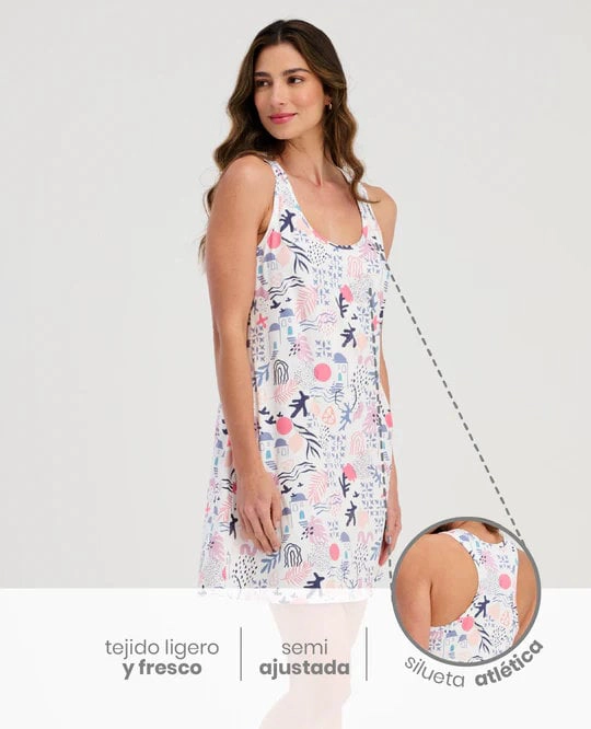 PIJAMA BATOLA MUJER LIGERA SILUETA SEMIAJUSTADA ST EVEN - 4