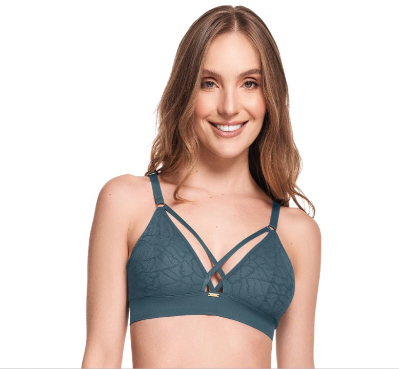 SOSTEN BRALETTE CON ENCAJE ROMANTICO - 1