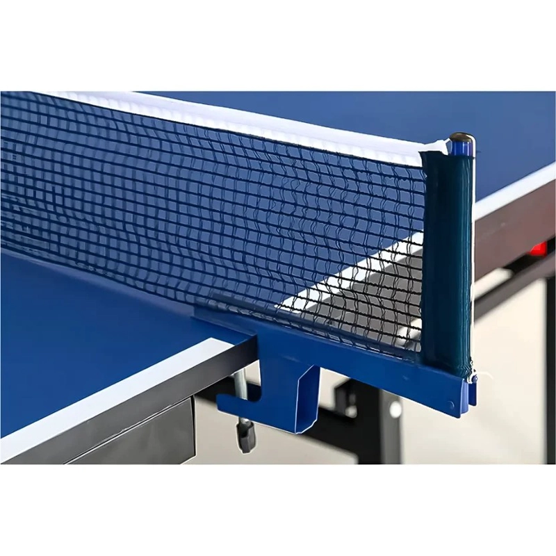 MESA PING PONG JUNIOR PLEGABLE CON RUEDAS Y RED INCLUYE ACCESORIOS 274X152X76CM - 7