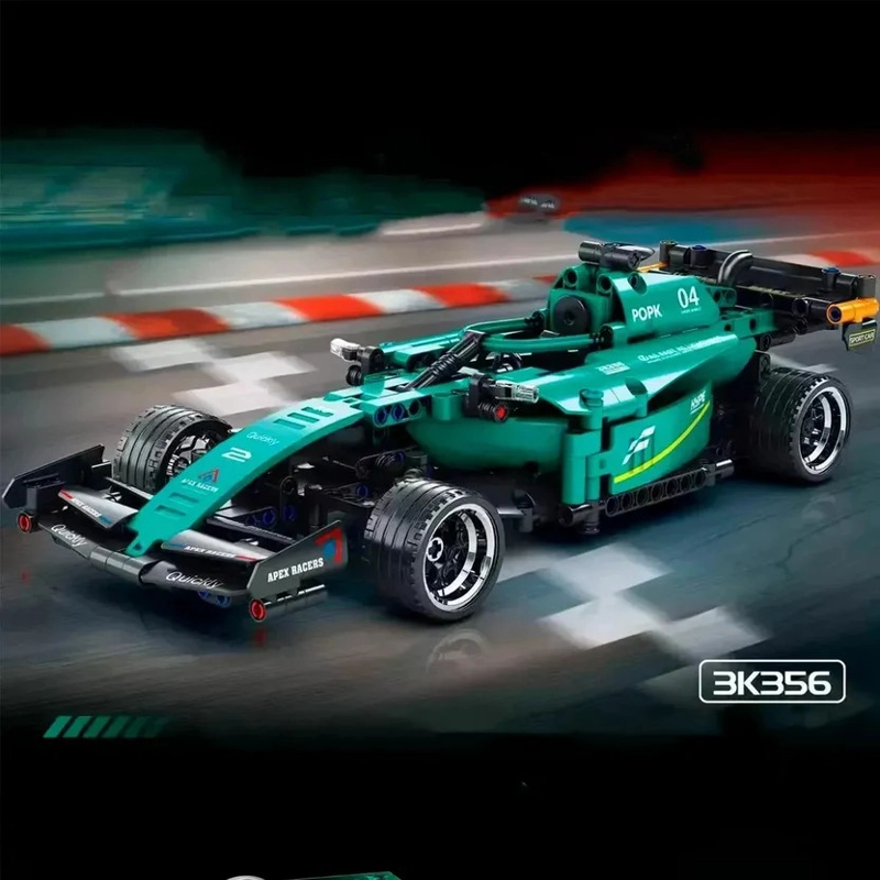 AUTO ARMABLE FORMULA 1 DE 452 PIEZAS BLOQUES DE CONSTRUCCION - 5