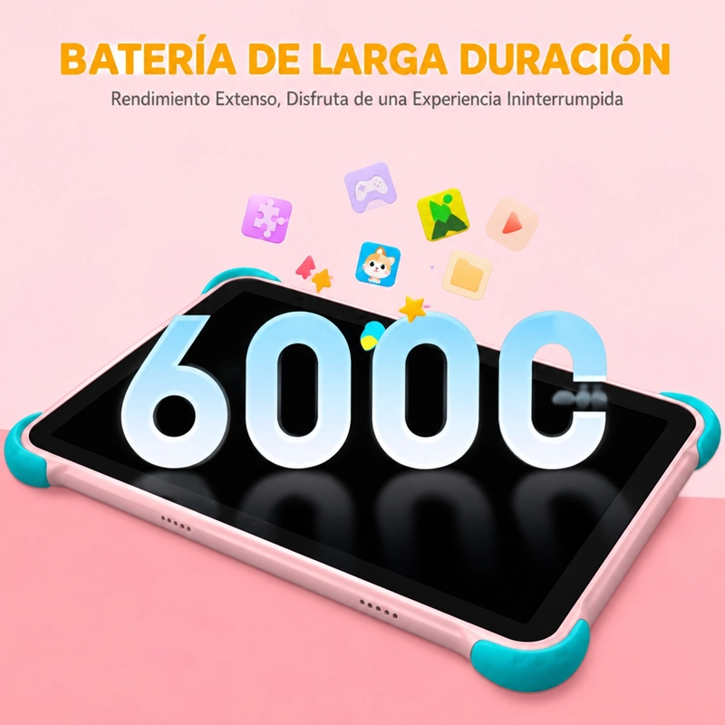 TABLETA INFANTIL 10.1 PARA NIÑOS WIFI 4+64GB DUAL CAM - 4