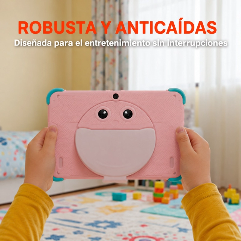TABLETA INFANTIL 10.1 PARA NIÑOS WIFI 4+64GB DUAL CAM - 6
