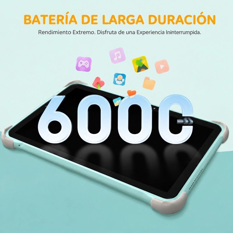 TABLETA INFANTIL 10.1 PARA NIÑOS WIFI 4+64GB DUAL CAM - 3