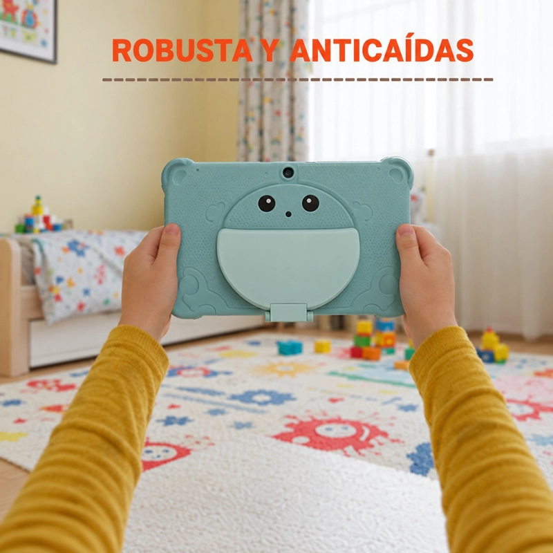 TABLETA INFANTIL 10.1 PARA NIÑOS WIFI 4+64GB DUAL CAM - 6