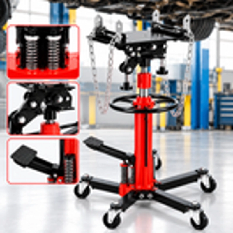 GATA DE FOSO HIDRAULICA 600KG DOBLE PISTON TRANSMISION - 10