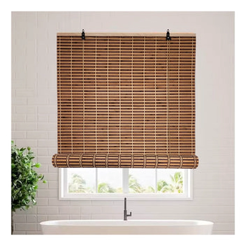 CORTINA ROLLER BAMBU PERSIANA BICOLOR 90X150CM ROLLER - 5