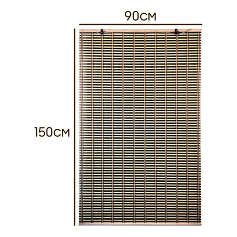 CORTINA ROLLER BAMBU PERSIANA BICOLOR 90X150CM ROLLER - 3