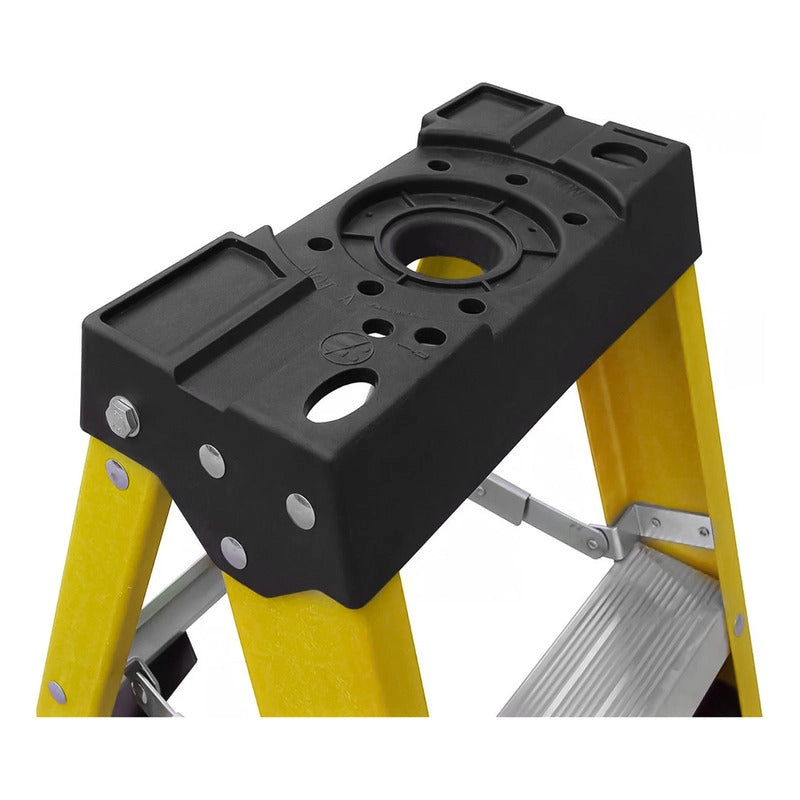 ESCALERA FIBRA DE VIDRIO INDUSTRIAL 3.1MTS 10 PELDAÑOS 150KG - 7