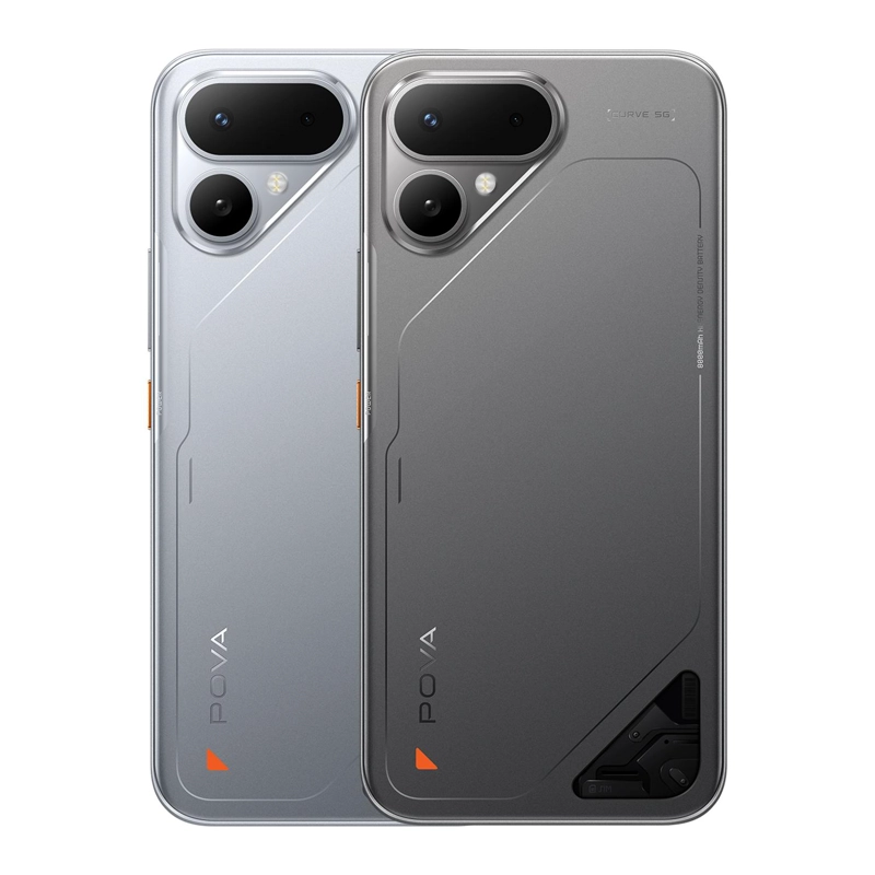 CELULAR TECNO POVA CURVE 2 5G 256+8GB STORM TITANIUM - 8