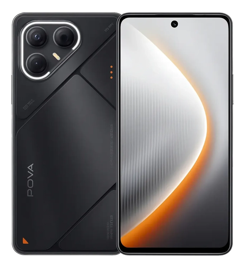 CELULAR TECNO CAMON 40 PRO 5G CM7 256+8 GB GALAXY BLACK