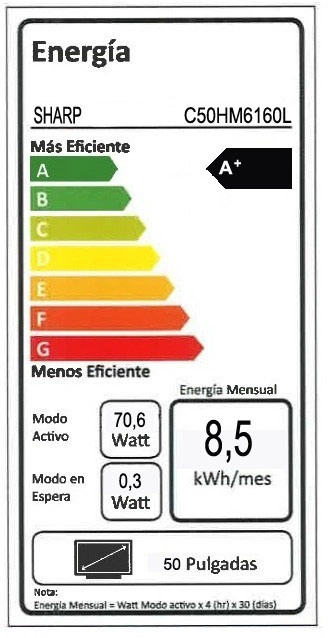 SMART TV SHARP 50 4K ULTRA HD 4T-C50HM6160L - 10