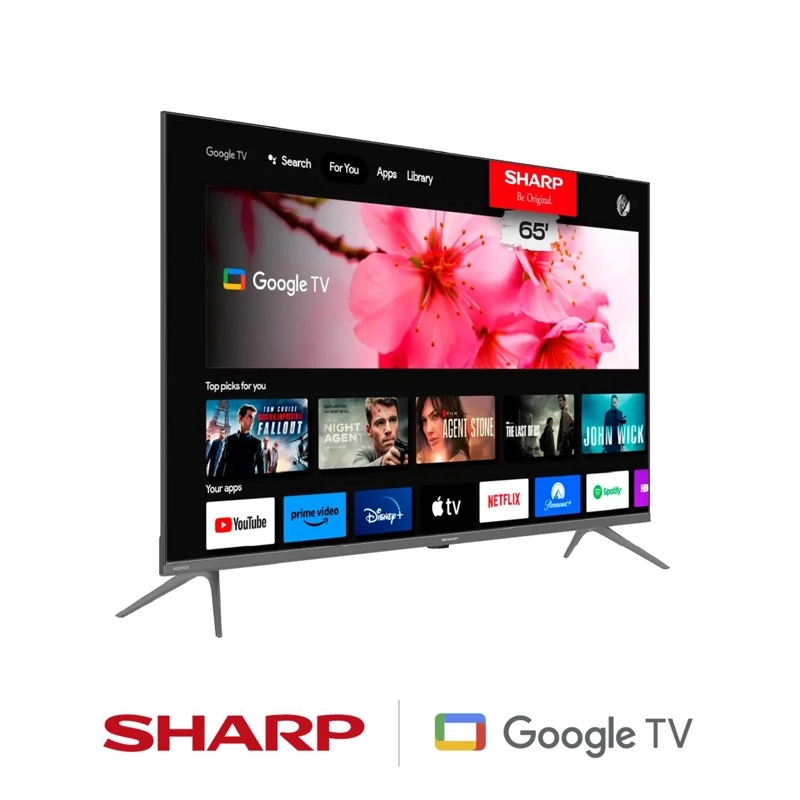 SMART TV SHARP 65 4K ULTRA HD 4T-C65GL4060L - 2
