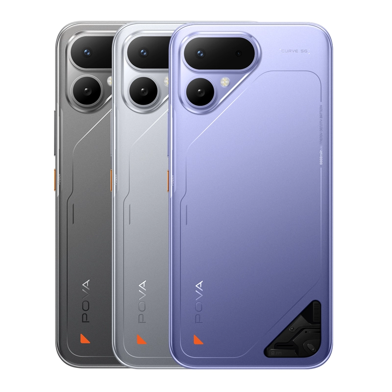 CELULAR TECNO POVA CURVE 2 5G LK7K 256+8 GB MYSTIC PURPLE - 7
