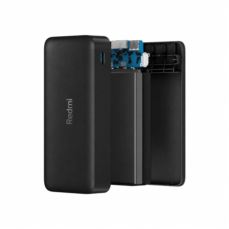 BATERIA PORTATIL XIAOMI FAST CHARGE POWER BANK 20000 BLACK - 3