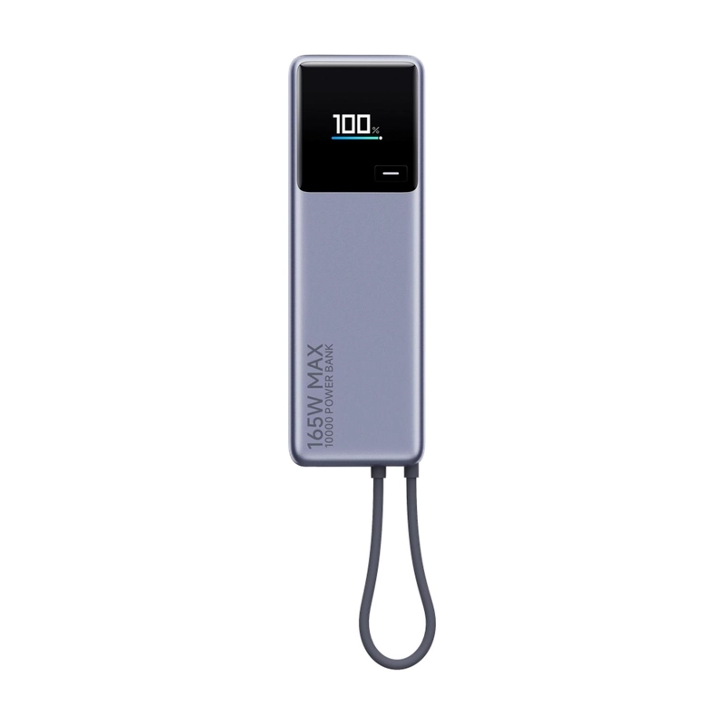 BATERIA PORTATIL XIAOM INTEGRATED CABLE POWER BANK 10000 BLACK - 1