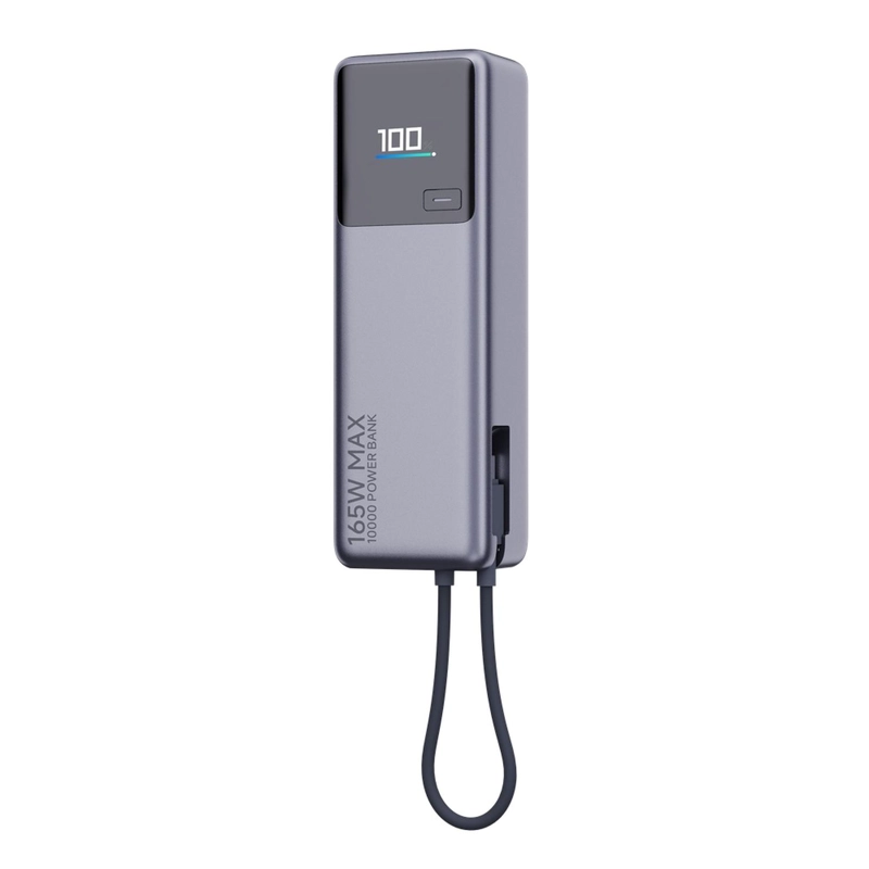 BATERIA PORTATIL XIAOM INTEGRATED CABLE POWER BANK 10000 BLACK - 2