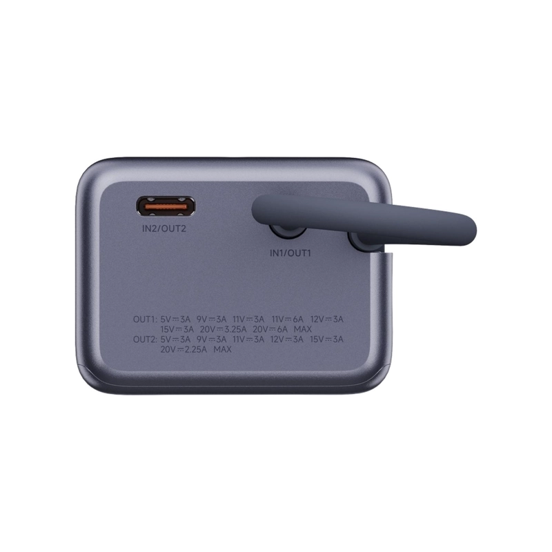 BATERIA PORTATIL XIAOM INTEGRATED CABLE POWER BANK 10000 BLACK - 3