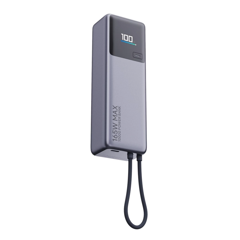 BATERIA PORTATIL XIAOM INTEGRATED CABLE POWER BANK 10000 BLACK - 4