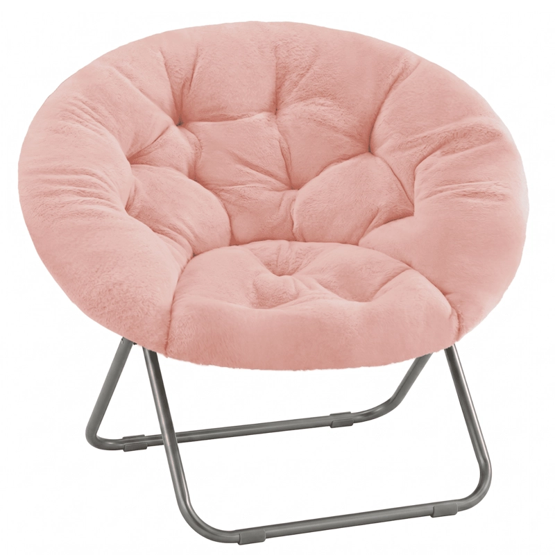 SILLA PLEGABLE PREMIUM LUNA ROSADA - 1
