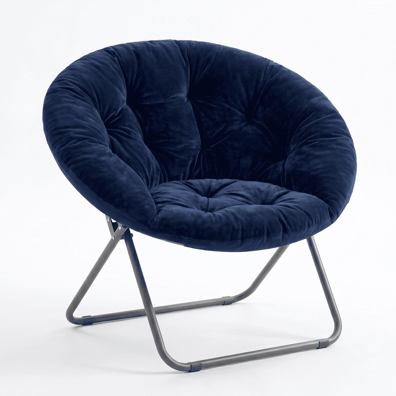 SILLA PLEGABLE PREMIUN LUNA AZUL - 1