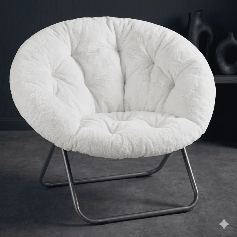 SILLA PLEGABLE PREMIUN LUNA BLANCA - 1