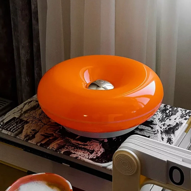 LAMPARA DONUT LED TOUCH REGULABLE- DISEÑO MODERNO - 1