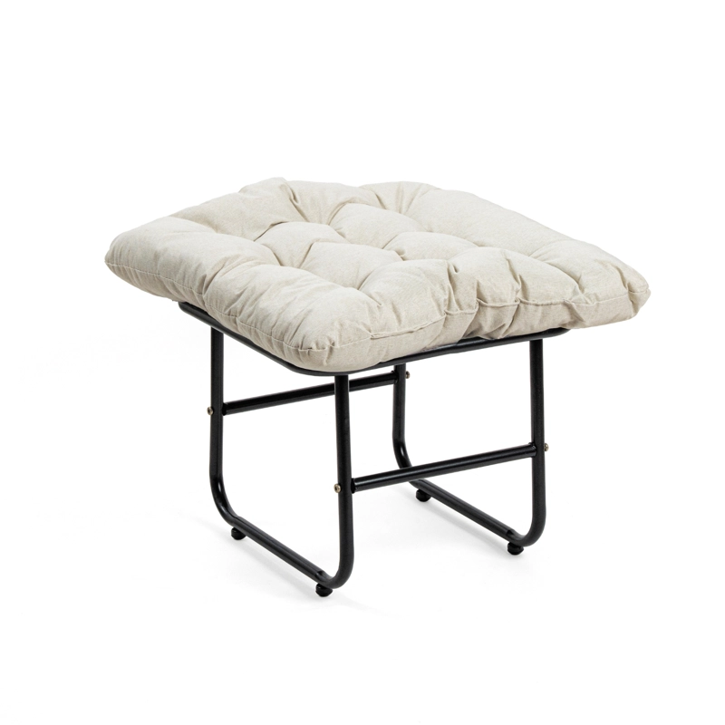 SILLA MECEDORA BOHO + REPOSAPIES - 5