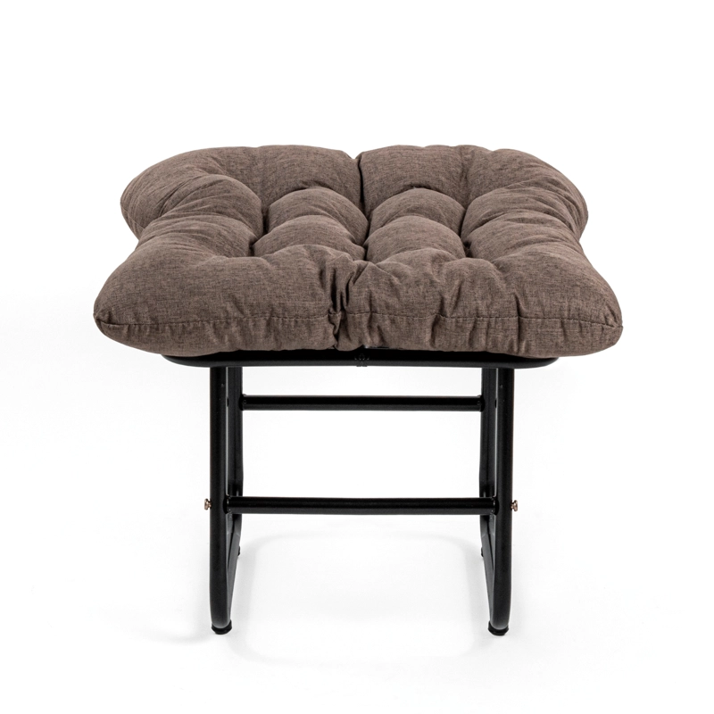 SILLA MECEDORA BOHO + REPOSAPIES - 4