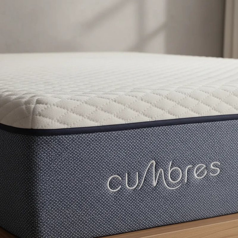 COLCHON CUMBRES HIBRIDO 1 PLAZA POCKET 7 ZONAS ULTRALIGERO EN CAJA - 6