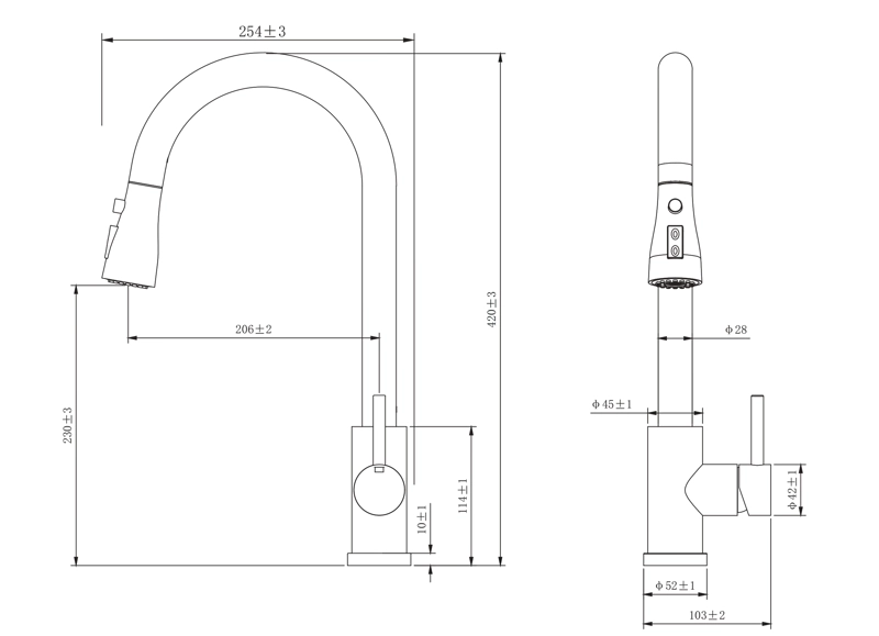 GRIFERIA SUKIL BS DE ACERO INOX - 4