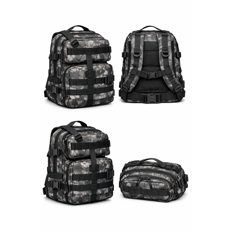 MOCHILA TACTICA MILITAR IMPERMEABLE 25L LHI H1-3 - 1