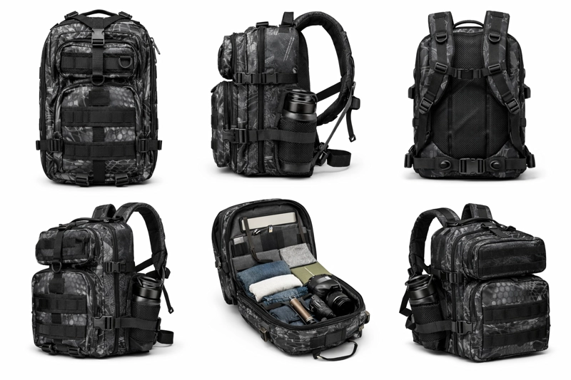 MOCHILA TACTICA MILITAR IMPERMEABLE 25L LHI H1-3 - 3