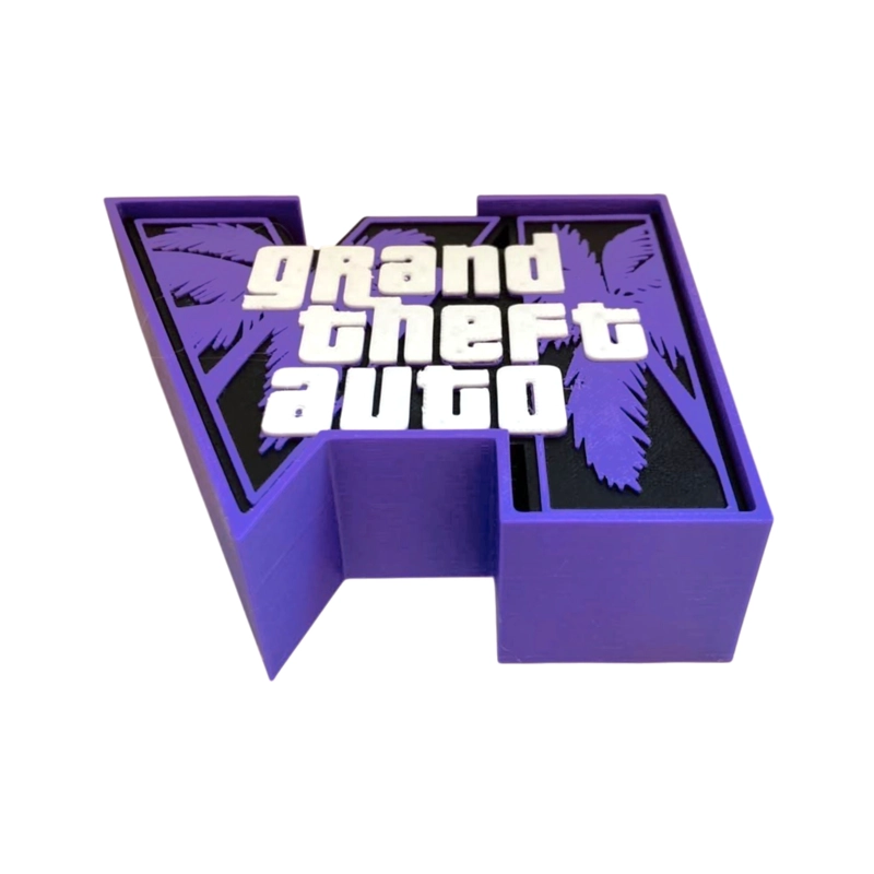 SET 6 POSAVASOS ORGANIZADOR DE COCINA CON DISEÑO GAMER GRAND THEFT AUTO VI - 3