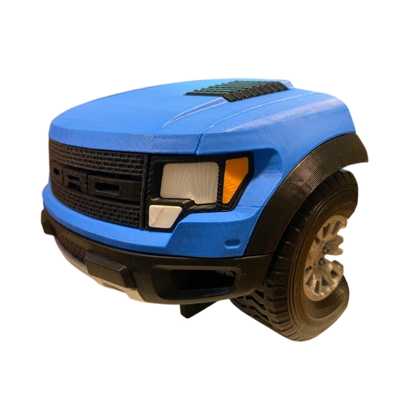PORTALLAVES DE PARED DISEÑO DE CAMIONETA COMPATIBLE CON FORD RAPTOR - 1